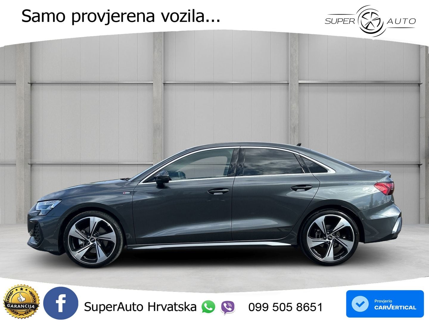 Audi A3 Limuzina 35 TFSI (150 KS) S tronic S line LED+GR SJED+ACC