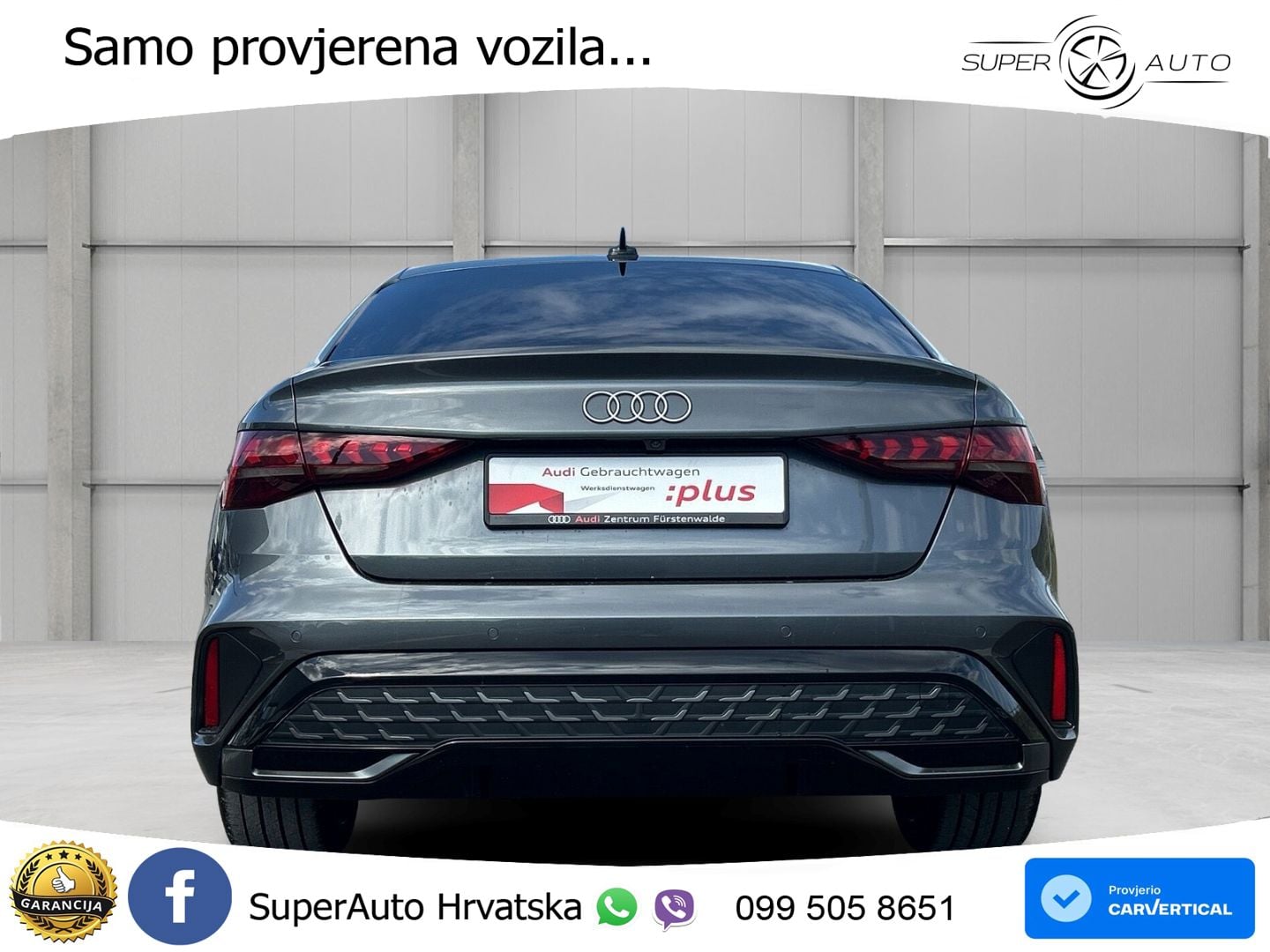 Audi A3 Limuzina 35 TFSI (150 KS) S tronic S line LED+GR SJED+ACC