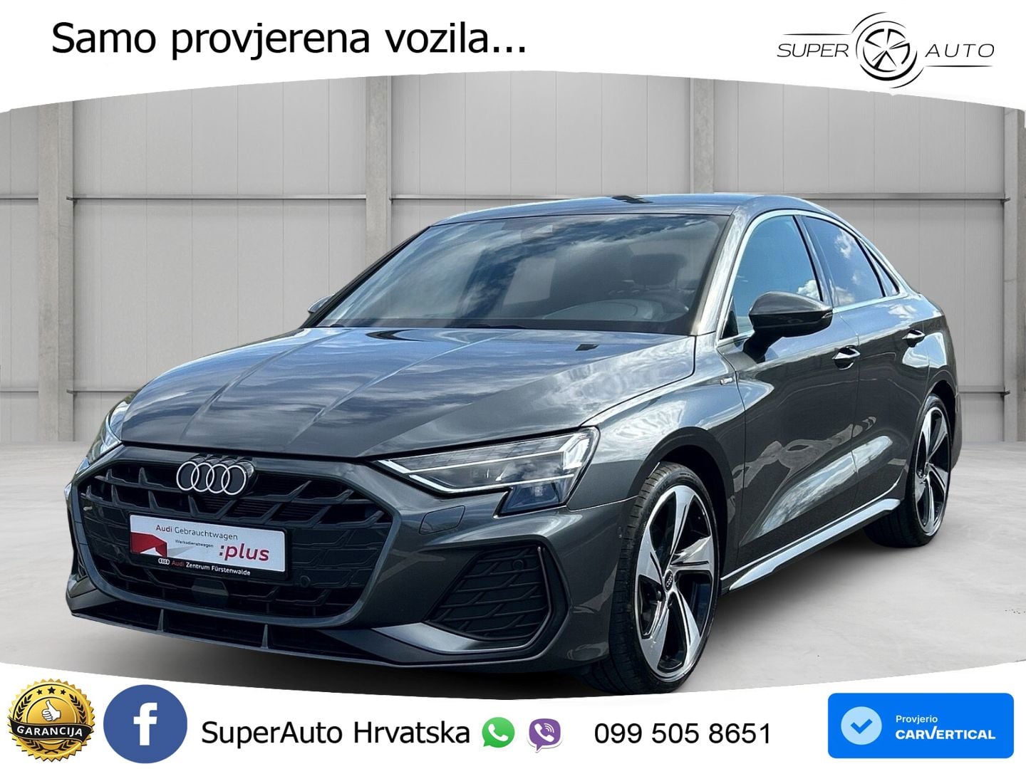 Audi A3 Limuzina 35 TFSI (150 KS) S tronic S line LED+GR SJED+ACC