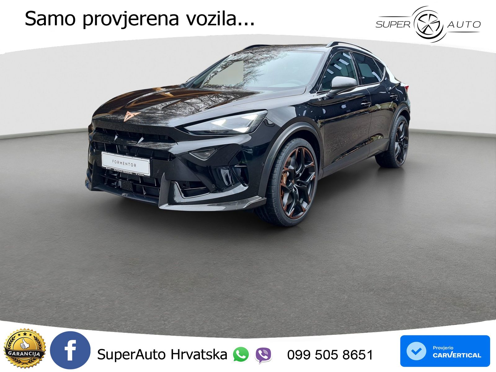 Cupra Formentor VZ5 2.5 TSI (390 KS) 4Drive DSG LED+GR SJED+ACC