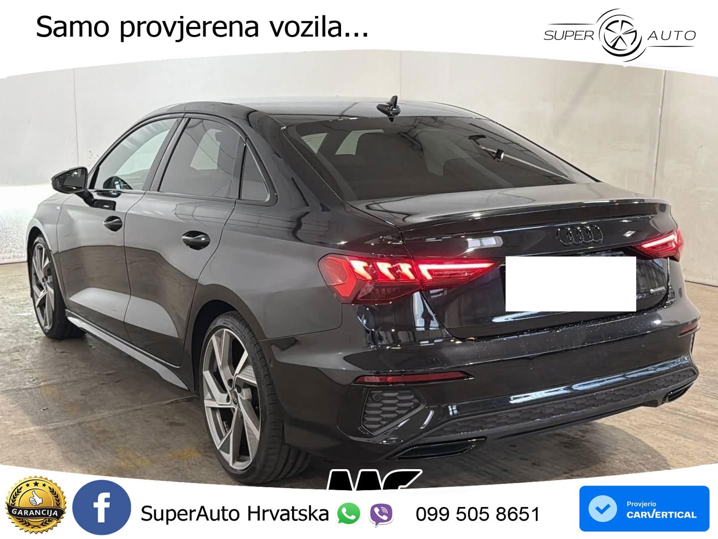 Audi A3 Limuzina 40 TFSI (190 KS) quattro S tronic S line
