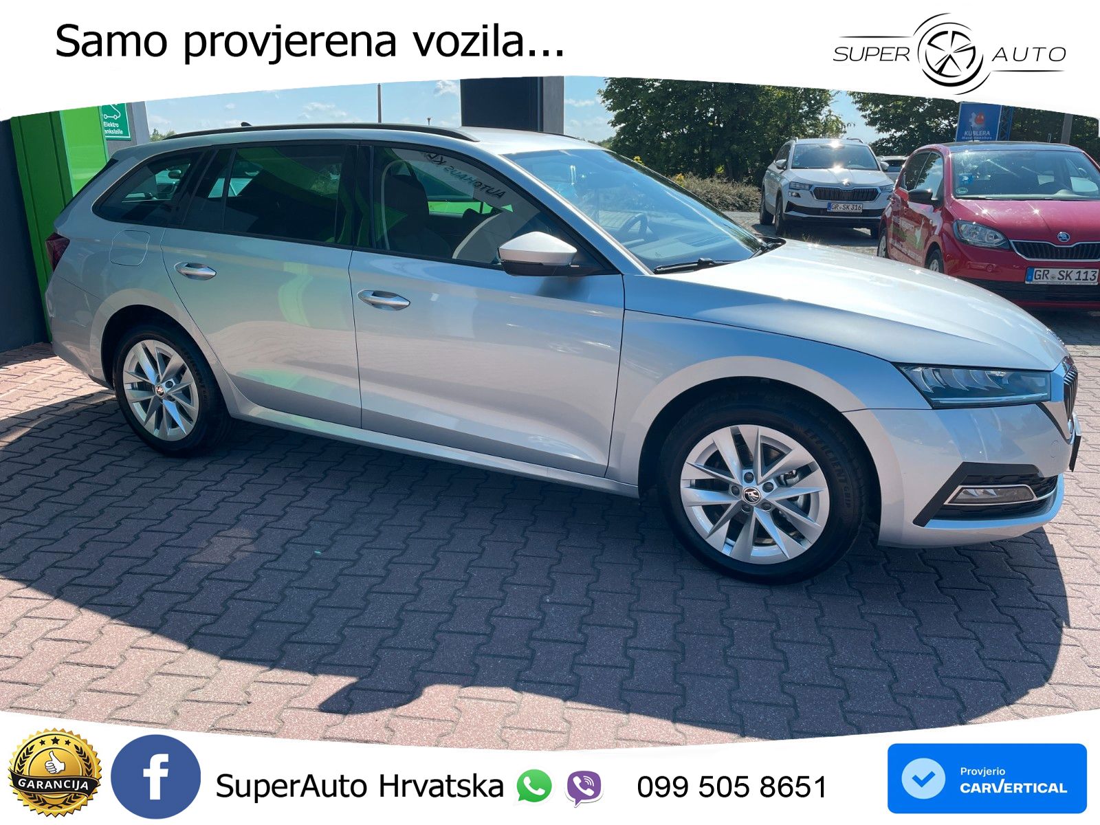 Škoda Octavia Combi 2.0 TDI (150 KS) DSG LED+GR SJED+ACC