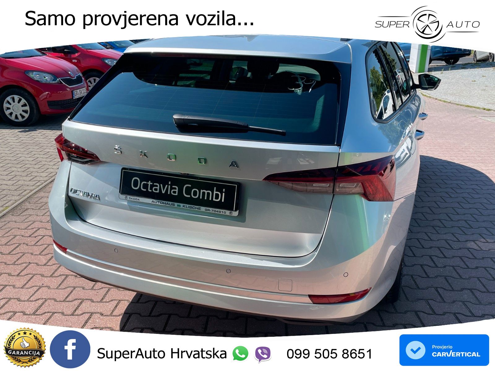 Škoda Octavia Combi 2.0 TDI (150 KS) DSG LED+GR SJED+ACC