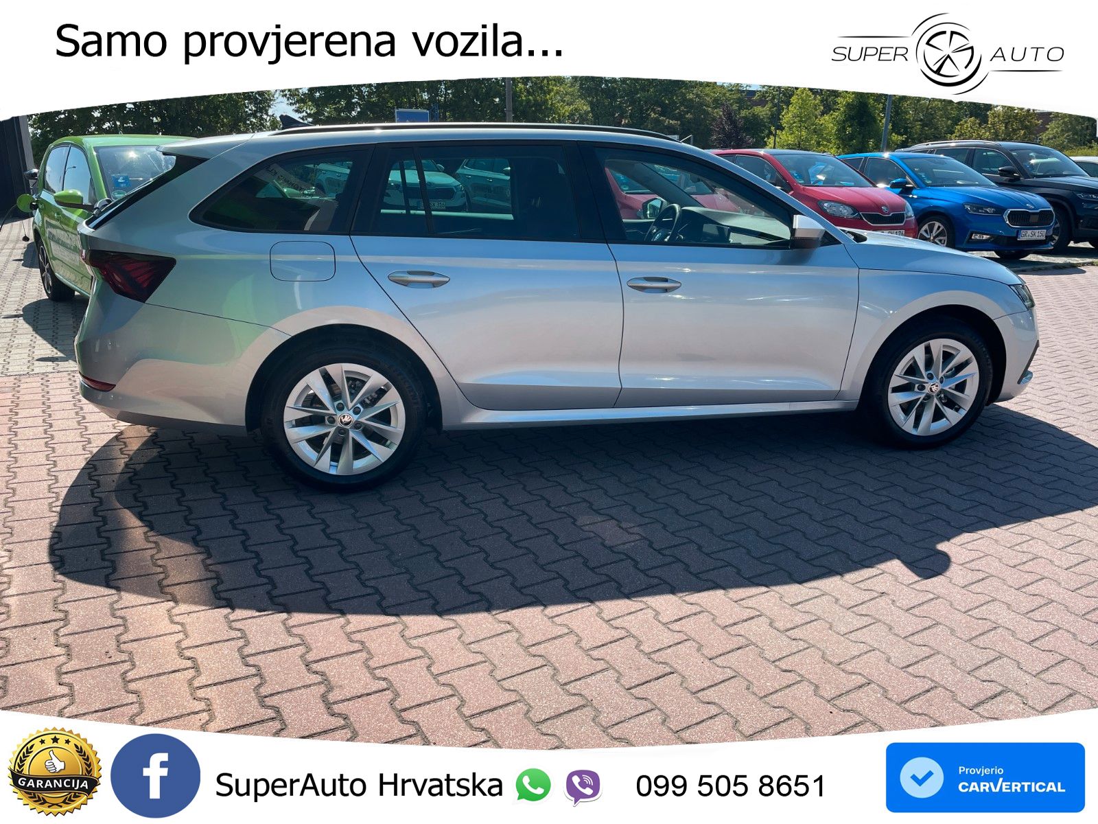 Škoda Octavia Combi 2.0 TDI (150 KS) DSG LED+GR SJED+ACC