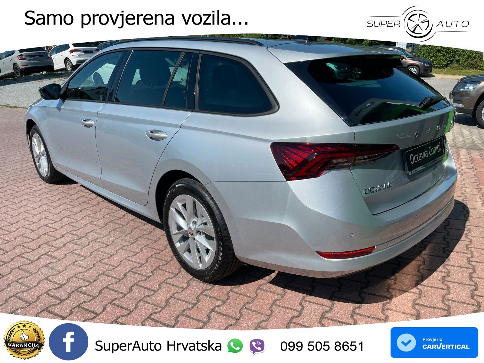 Škoda Octavia Combi 2.0 TDI (150 KS) DSG LED+GR SJED+ACC