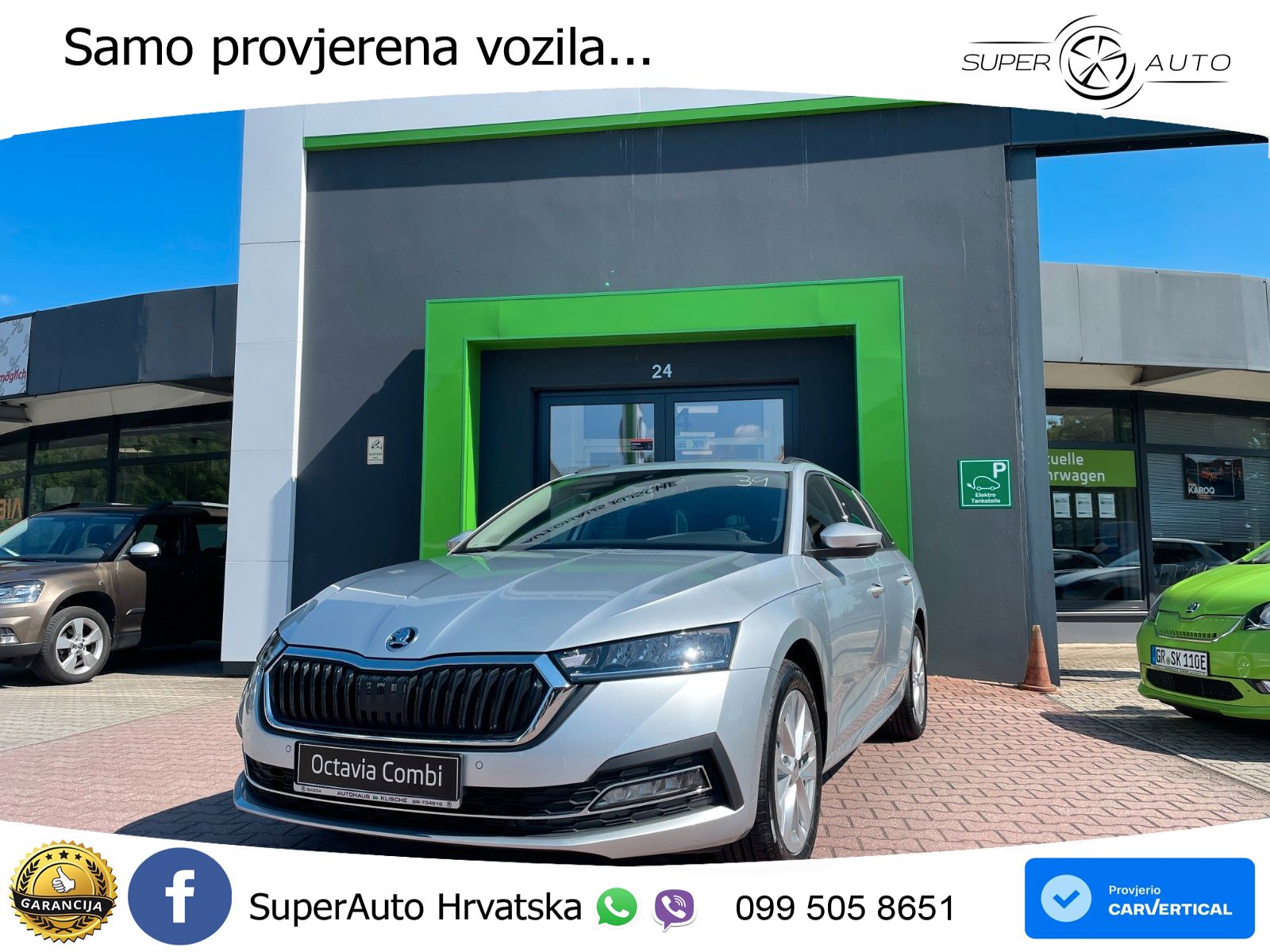 Škoda Octavia Combi 2.0 TDI (150 KS) DSG LED+GR SJED+ACC