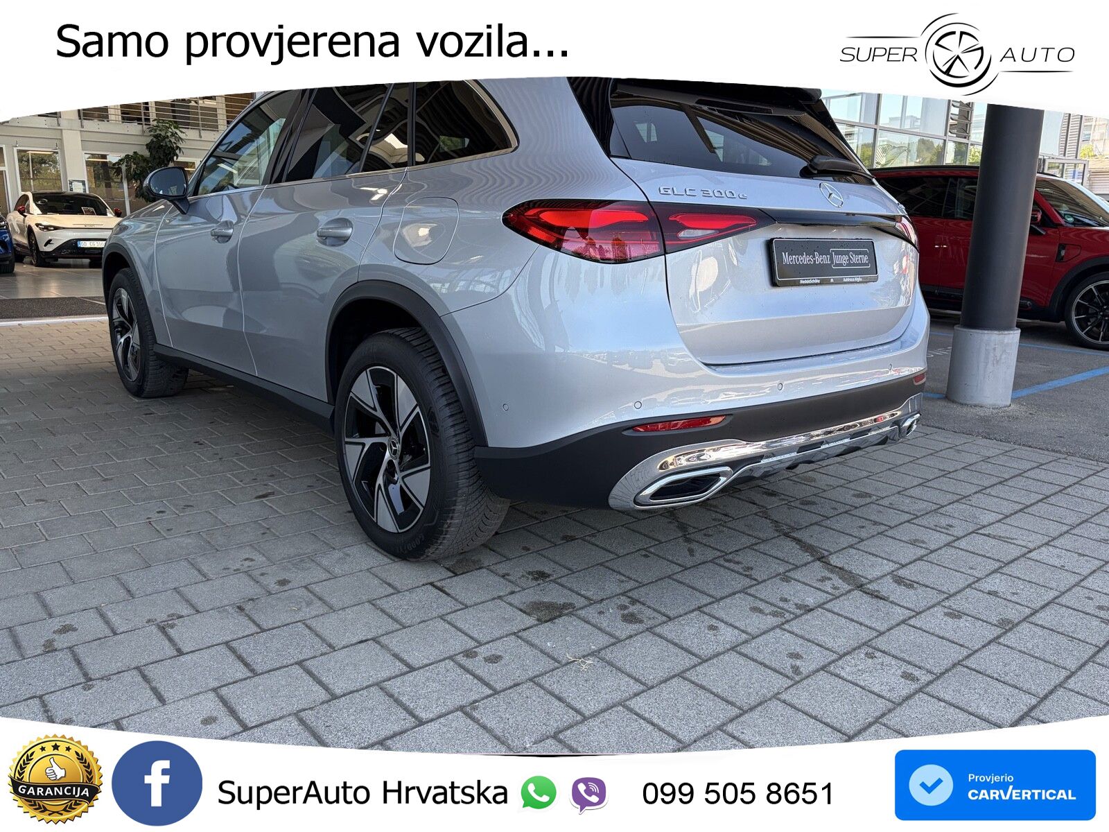 Mercedes GLC 300e (313 KS) 4MATIC 9G-TRONIC Avantgarde ZRAČNI+ACC+GR SJED+KAM+PANO