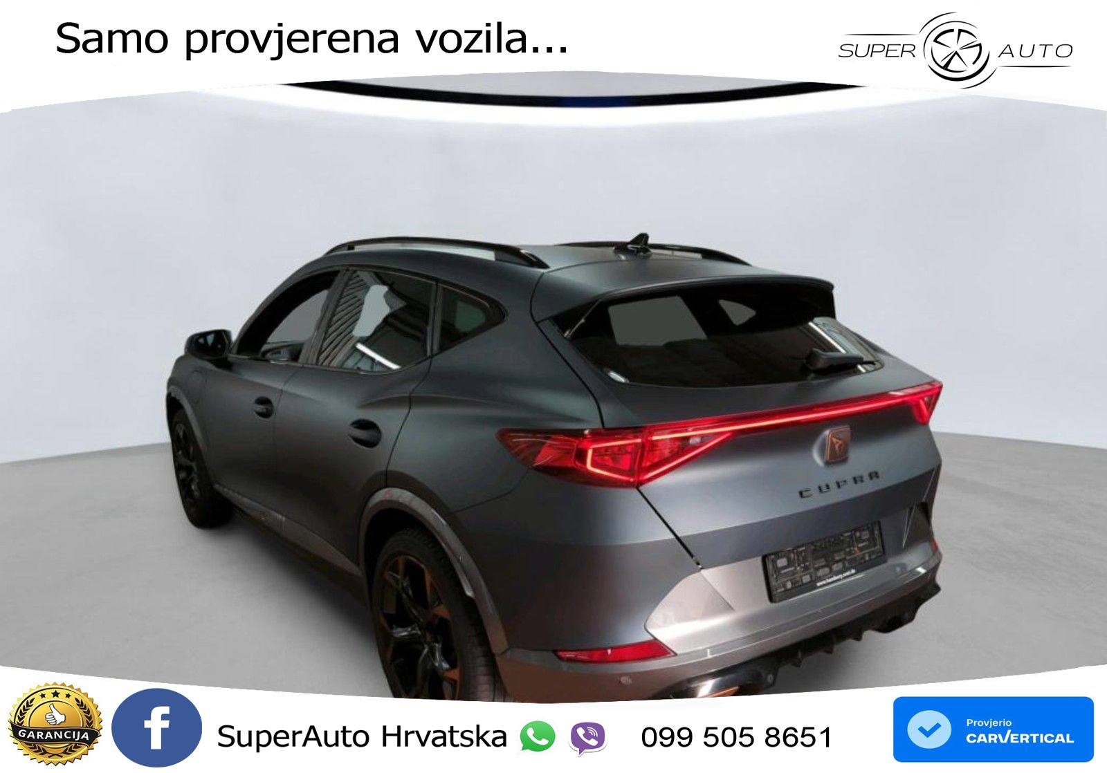 Cupra Formentor 1.4 TSI (245 KS) e-Hybrid DSG VZ