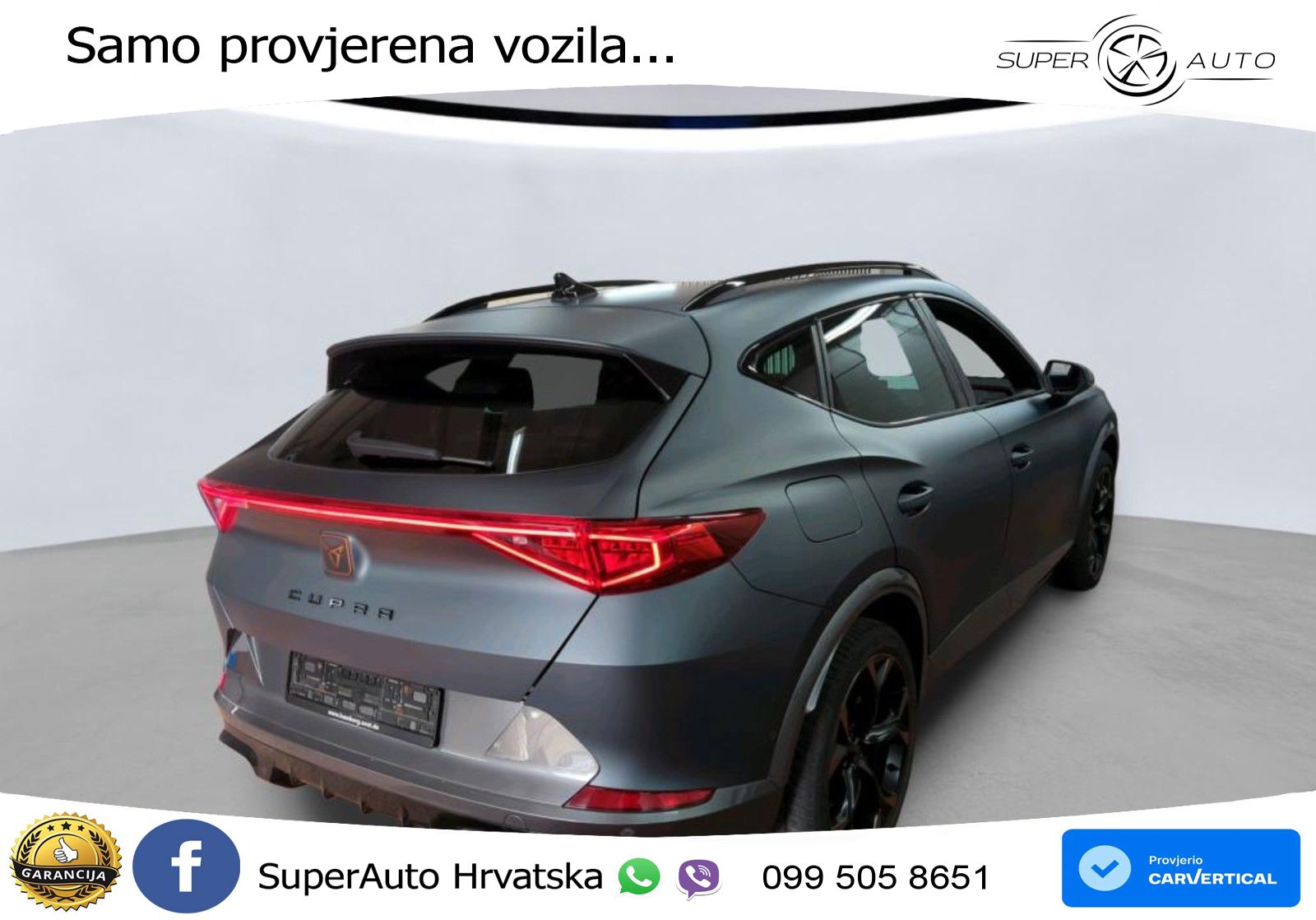 Cupra Formentor 1.4 TSI (245 KS) e-Hybrid DSG VZ