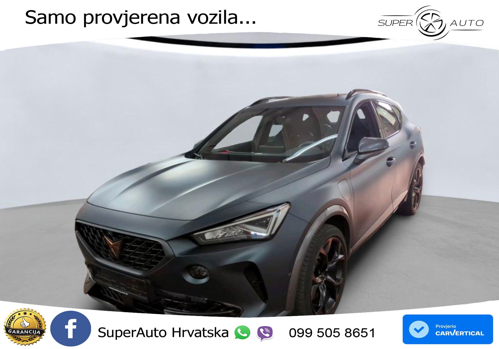 Cupra Formentor 1.4 TSI (245 KS) e-Hybrid DSG VZ