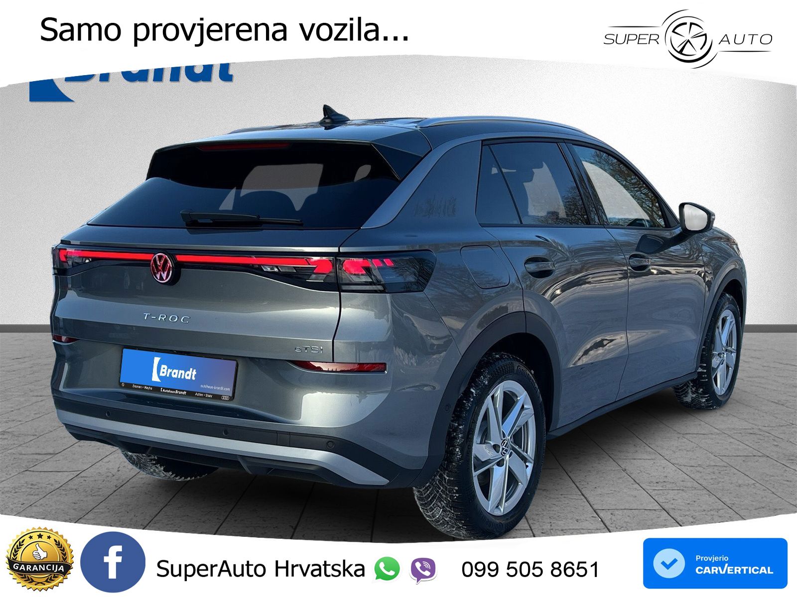 Volkswagen T-Roc II 1.5 eTSI (116 KS)  DSG LED+GR SJED+ACC