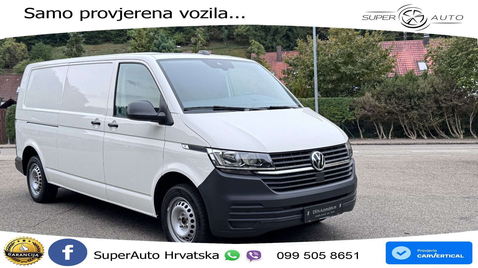 Volkswagen T6.1 Transporter Kasten lang*STANDHEIZ*KAMERA* 150 KS