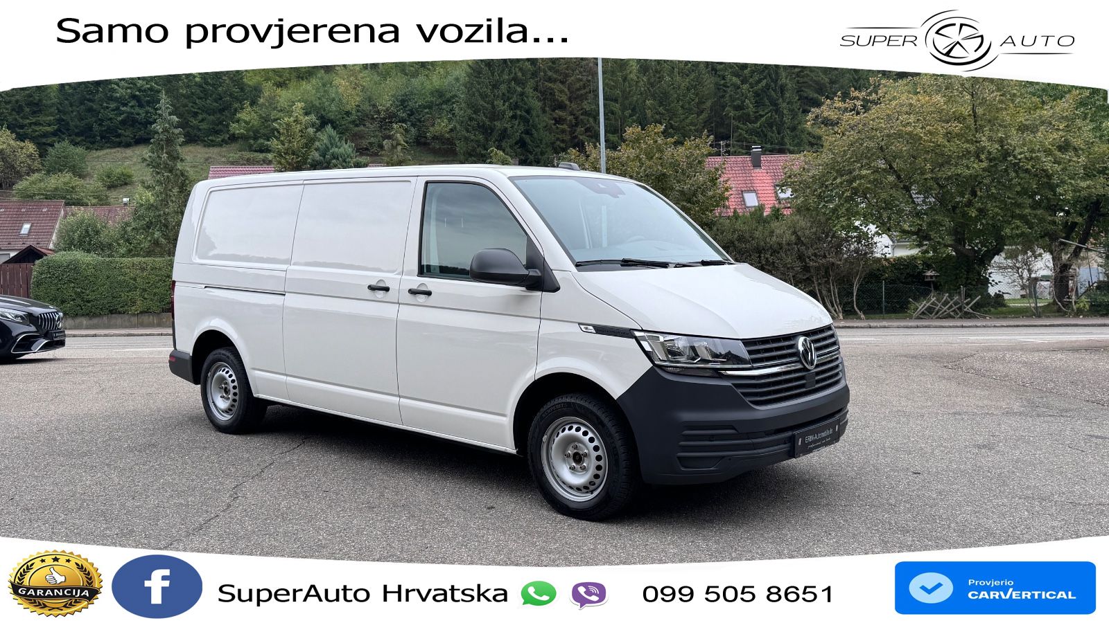 Volkswagen T6.1 Transporter Kasten lang*STANDHEIZ*KAMERA* 150 KS