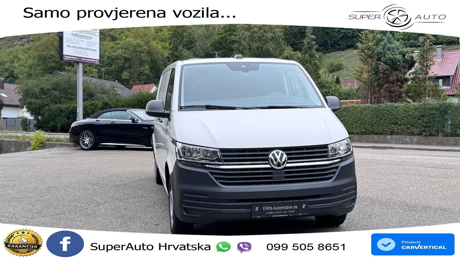 Volkswagen T6.1 Transporter Kasten lang*STANDHEIZ*KAMERA* 150 KS