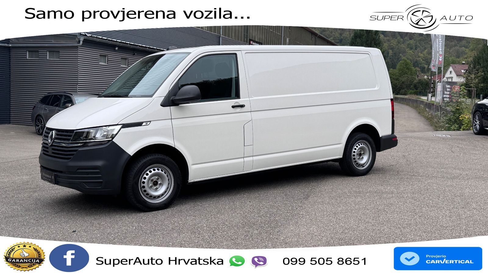 Volkswagen T6.1 Transporter Kasten lang*STANDHEIZ*KAMERA* 150 KS