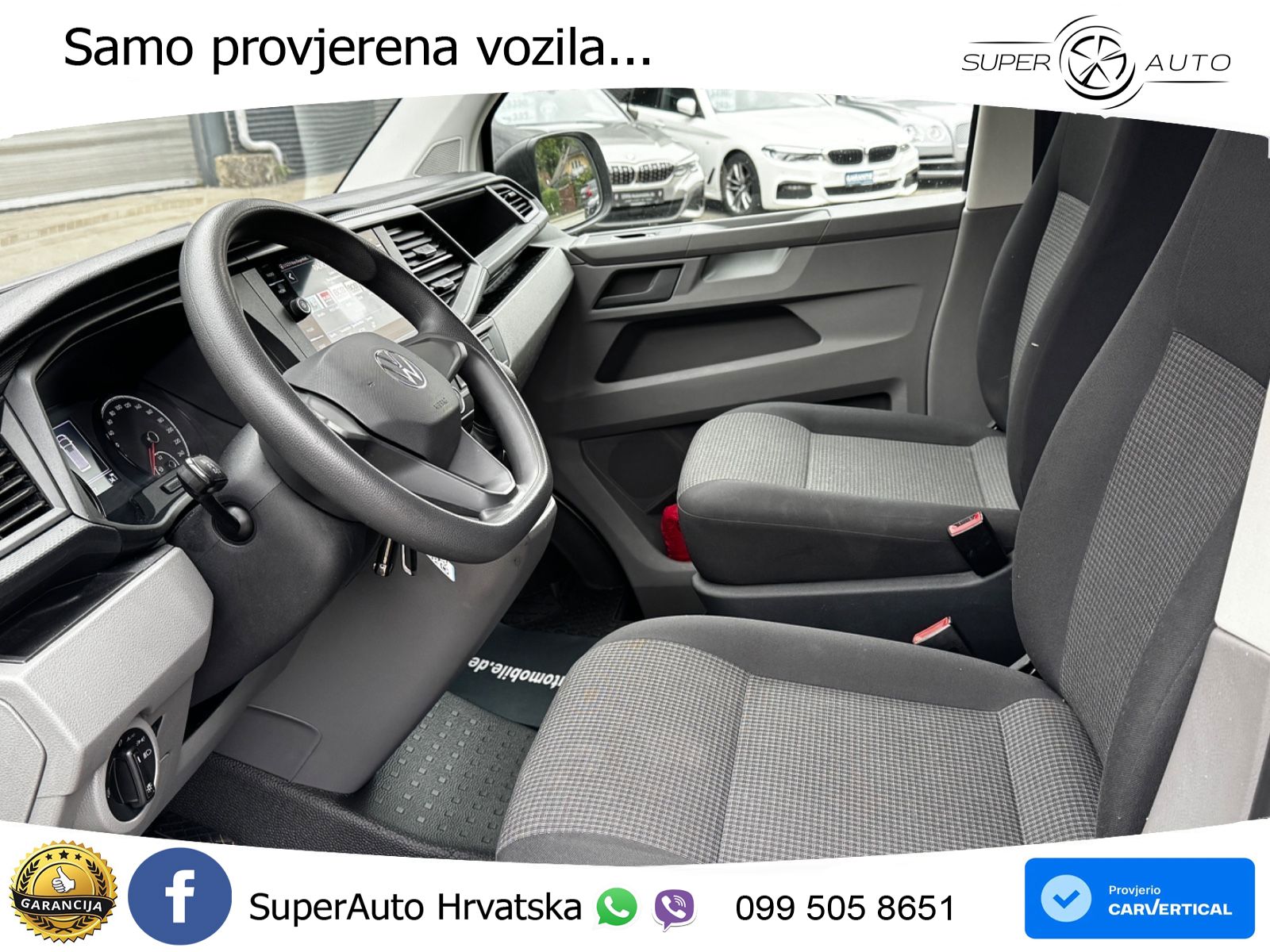 Volkswagen T6.1 Transporter Kasten lang*STANDHEIZ*KAMERA* 150 KS