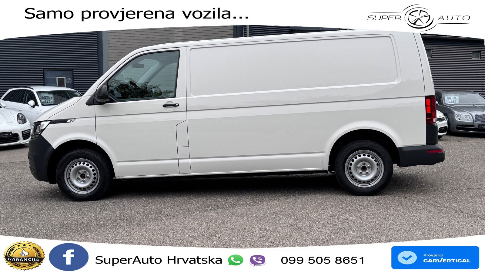 Volkswagen T6.1 Transporter Kasten lang*STANDHEIZ*KAMERA* 150 KS