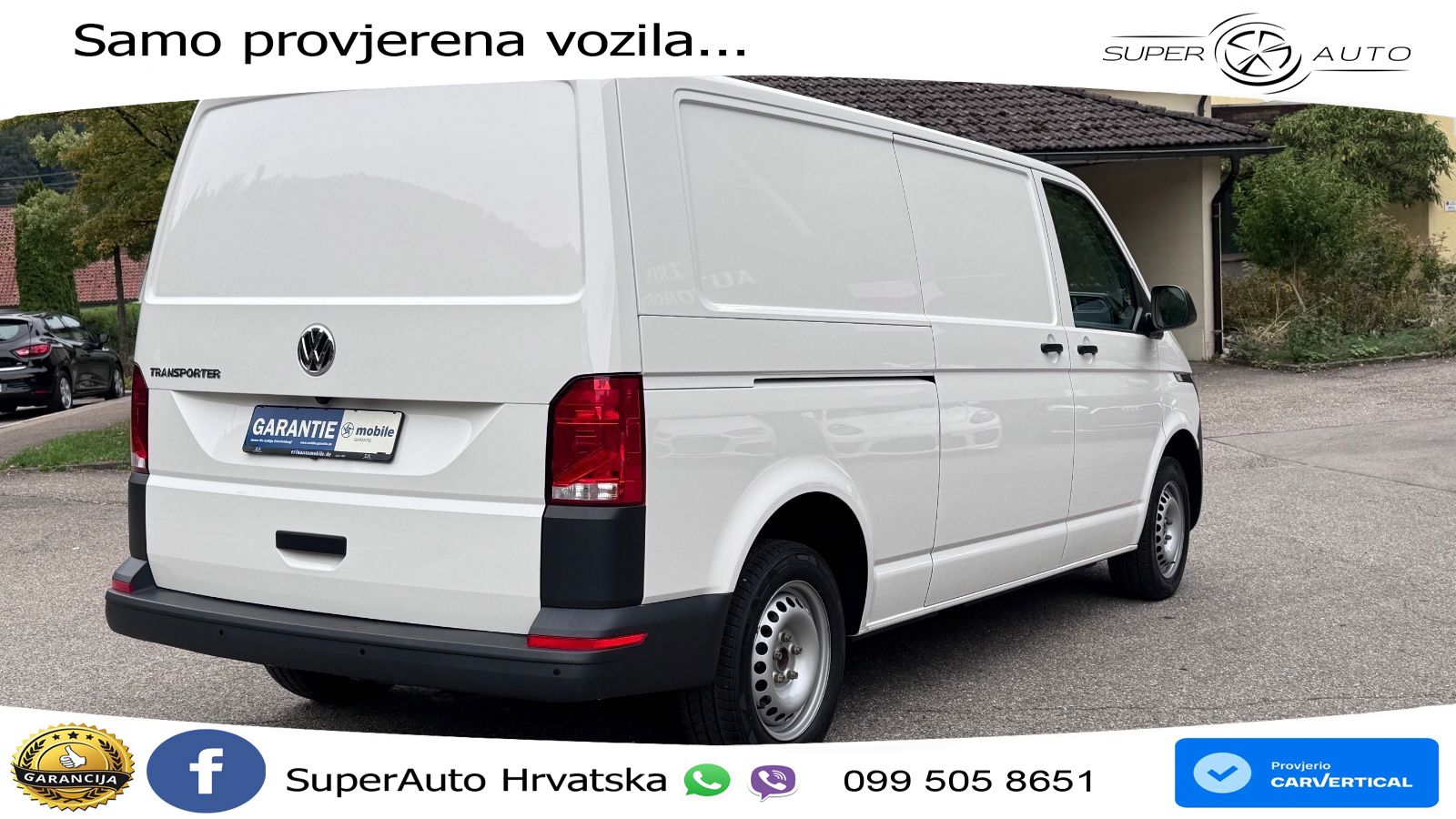 Volkswagen T6.1 Transporter Kasten lang*STANDHEIZ*KAMERA* 150 KS