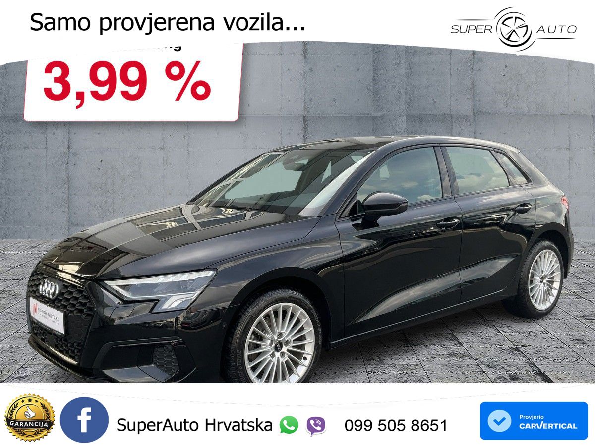 Audi A3 35 TDI (150 KS) S tronic LED+GR SJED+ACC