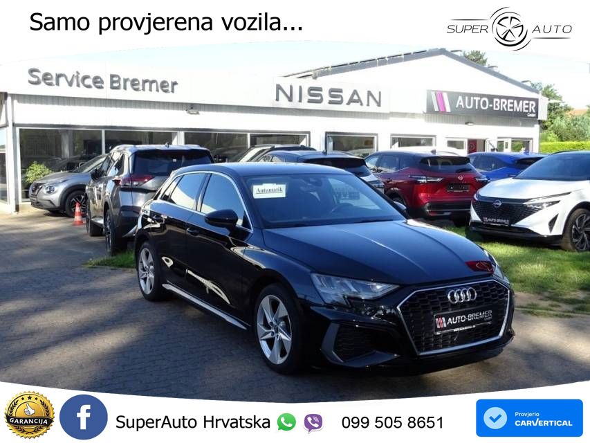 Audi A3 35 TFSI (150 KS) S tronic S line