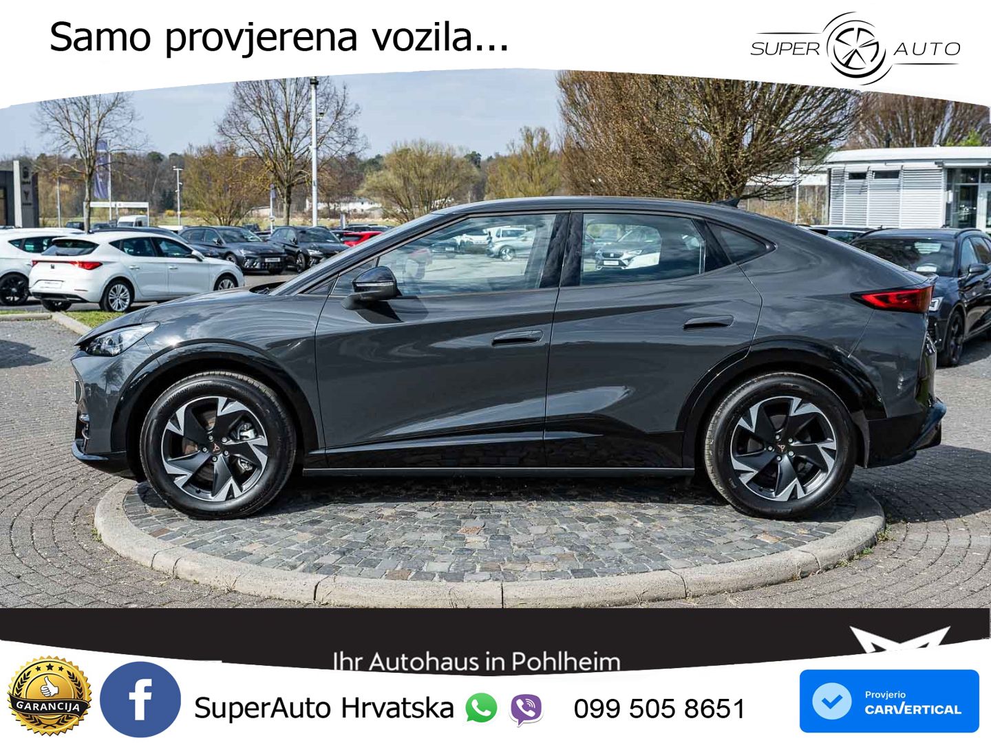 Cupra Tavascan 82 kWh (286 KS) LED+GR SJED+ACC