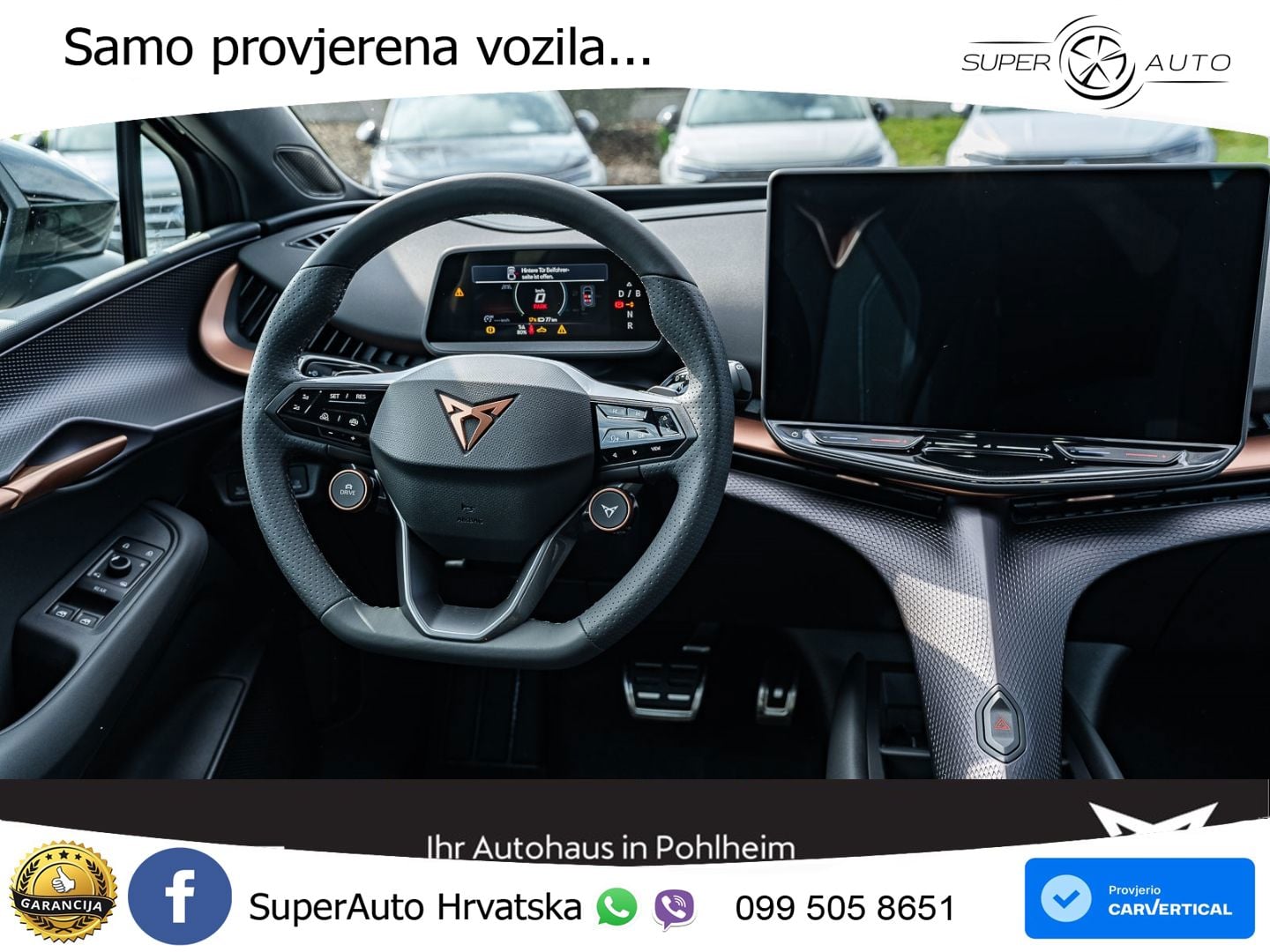 Cupra Tavascan 82 kWh (286 KS) LED+GR SJED+ACC