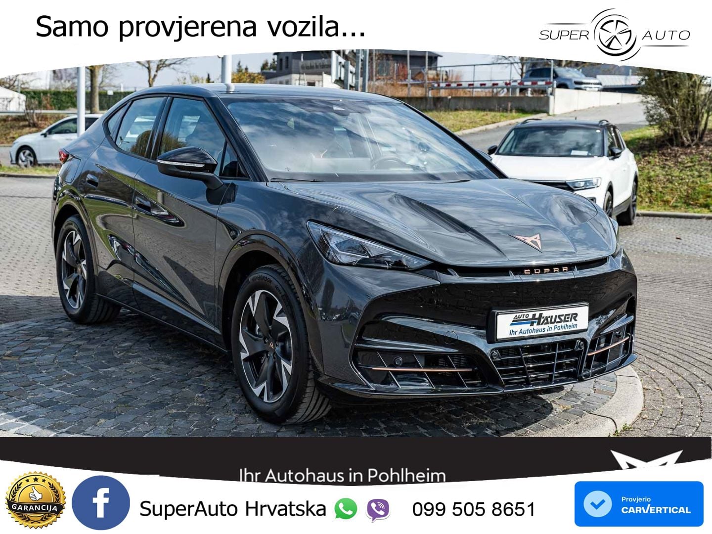 Cupra Tavascan 82 kWh (286 KS) LED+GR SJED+ACC