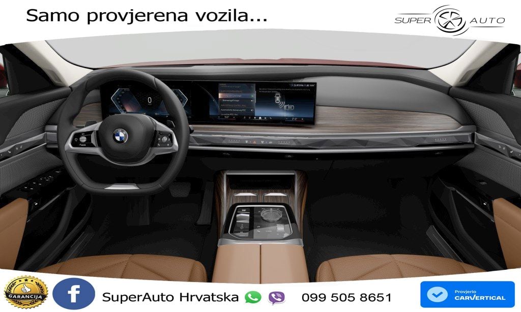 BMW 740d (299 KS) xDrive Steptronic ZRAČNI+ACC+GR SJED+KAM+PANO