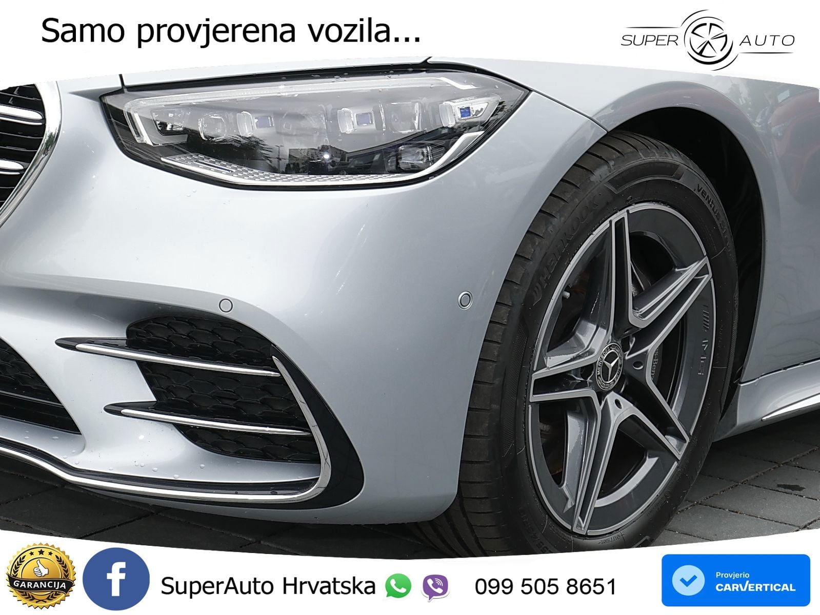 Mercedes S 450d (367 KS) EQ Boost 4MATIC 9G-TRONIC AMG ZRAČNI+ACC+4xGR SJED+KAM