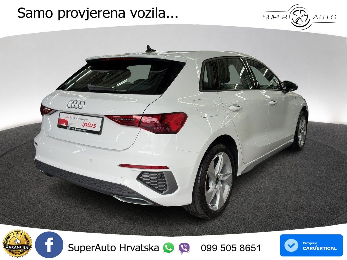 Audi A3 35 TFSI (150 KS) S tronic S line LED+GR SJED+ACC