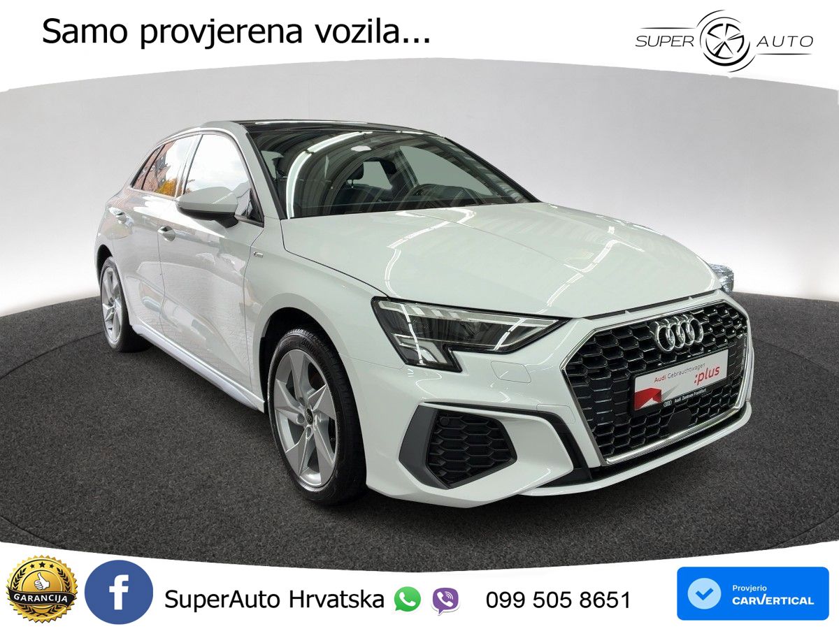 Audi A3 35 TFSI (150 KS) S tronic S line LED+GR SJED+ACC