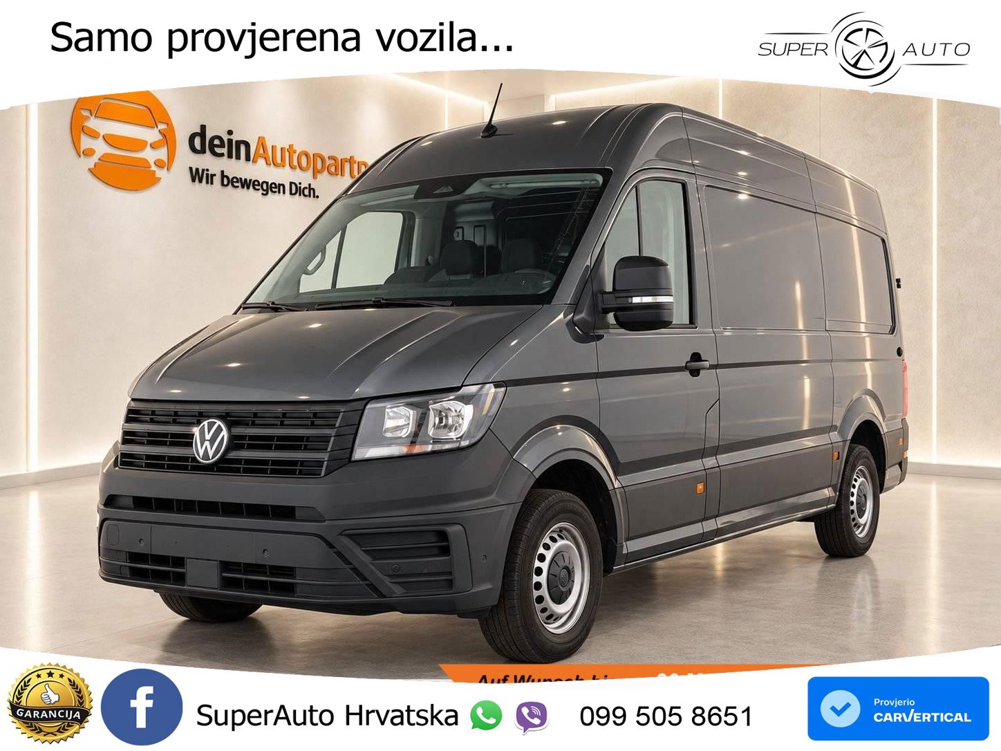 Volkswagen Crafter Kasten VW 35 wagen MR Hochdach 2.0TDI 140 KS