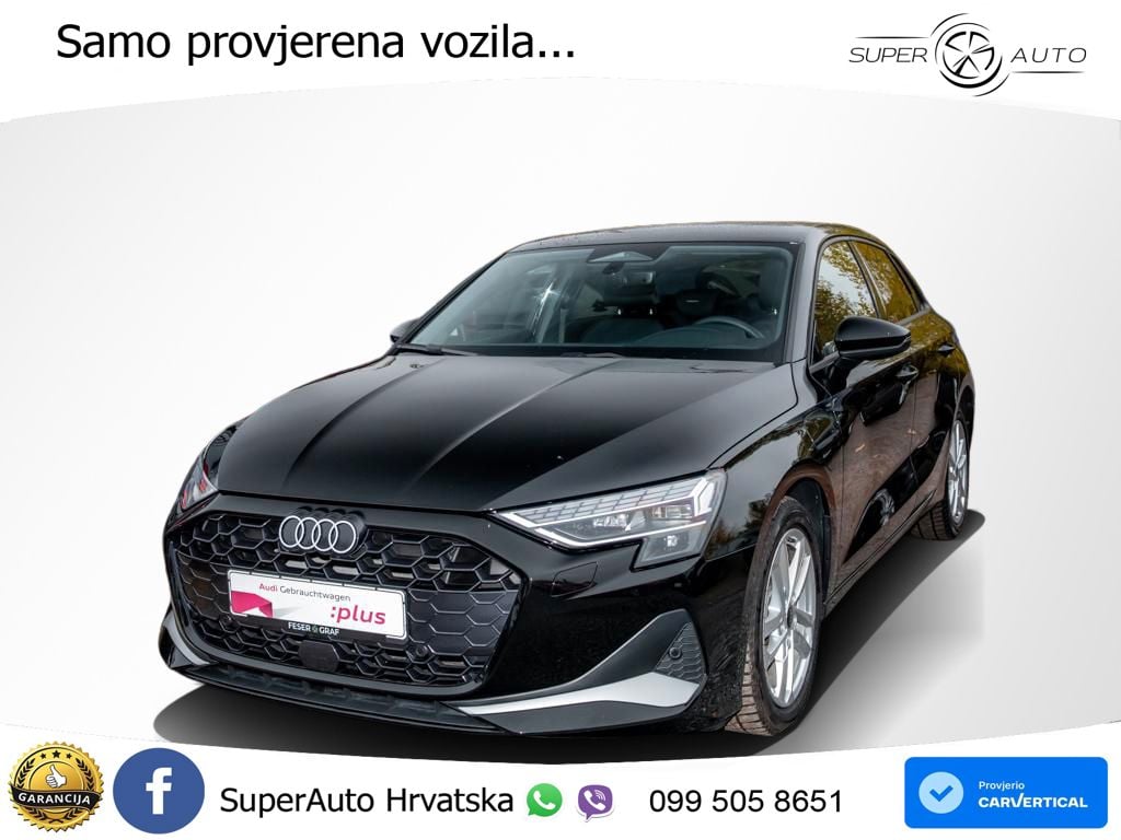 Audi A3 40 TFSIe (204 KS) S tronic LED+GR SJED+ACC
