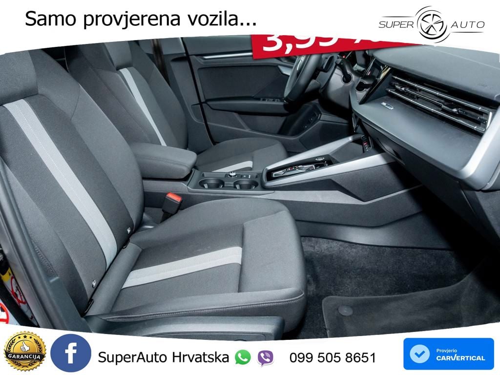 Audi A3 40 TFSIe (204 KS) S tronic LED+GR SJED+ACC