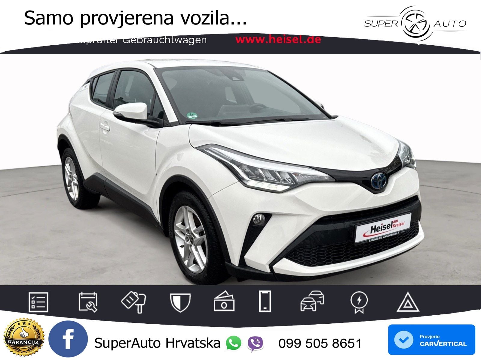 Toyota C-HR 1.8 (122 KS) Hybrid e-CVT Flow LED+ACC