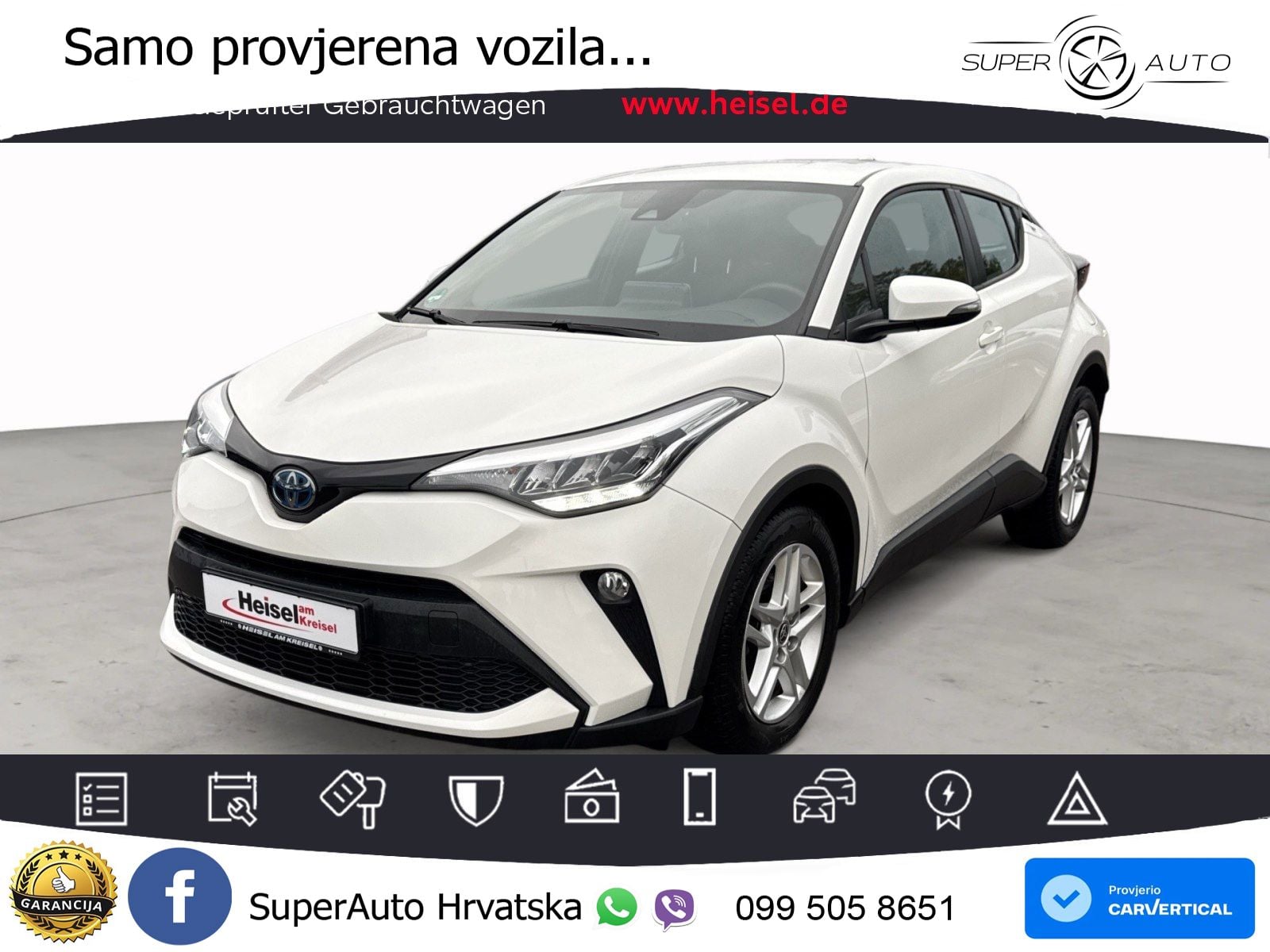 Toyota C-HR 1.8 (122 KS) Hybrid e-CVT Flow LED+ACC