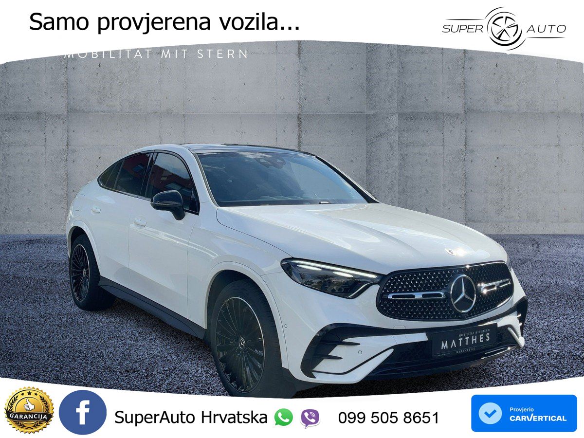 Mercedes GLC Coupe 450d (367 KS) 4MATIC 9G-TRONIC AMG ACC+HEAD+GR SJED+360+PANO