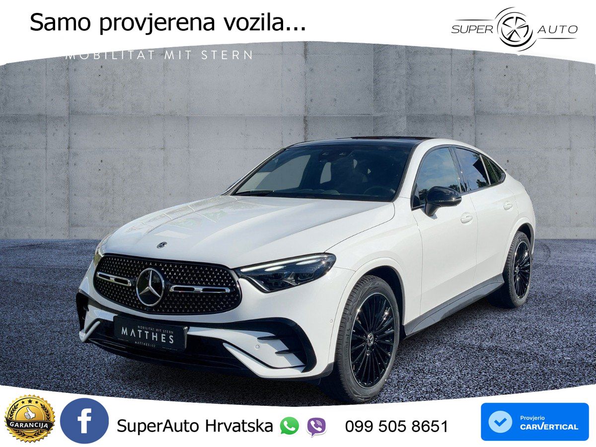 Mercedes GLC Coupe 450d (367 KS) 4MATIC 9G-TRONIC AMG ACC+HEAD+GR SJED+360+PANO