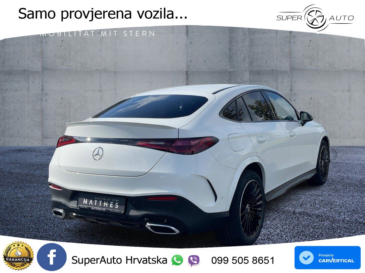 Mercedes GLC Coupe 450d (367 KS) 4MATIC 9G-TRONIC AMG ACC+HEAD+GR SJED+360+PANO