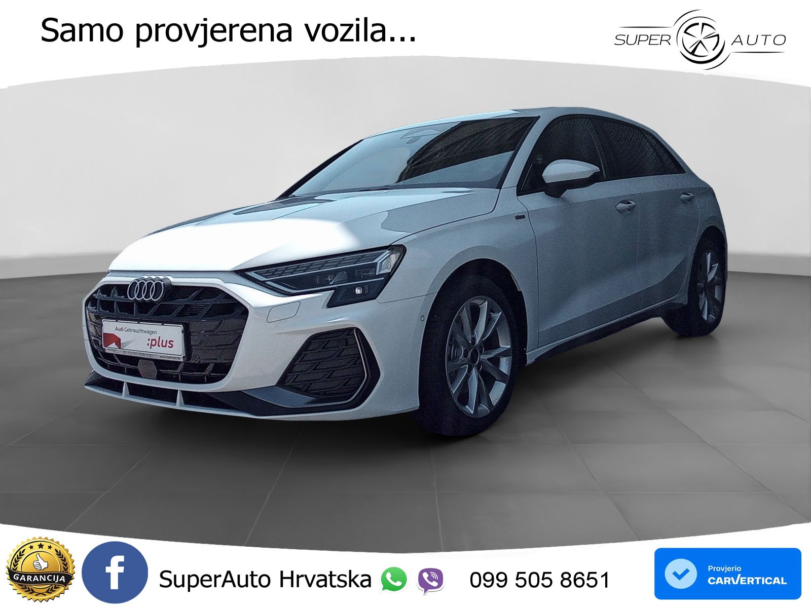 Audi A3 Sportback 40 TFSI (204 KS) quattro S tronic 2x S line