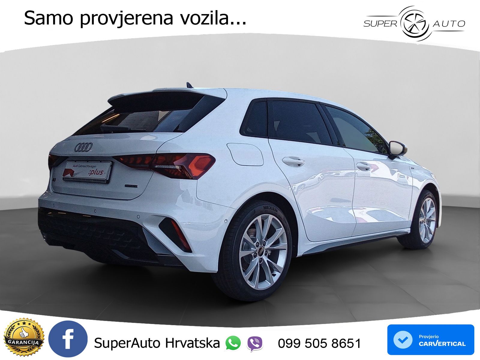 Audi A3 Sportback 40 TFSI (204 KS) quattro S tronic 2x S line