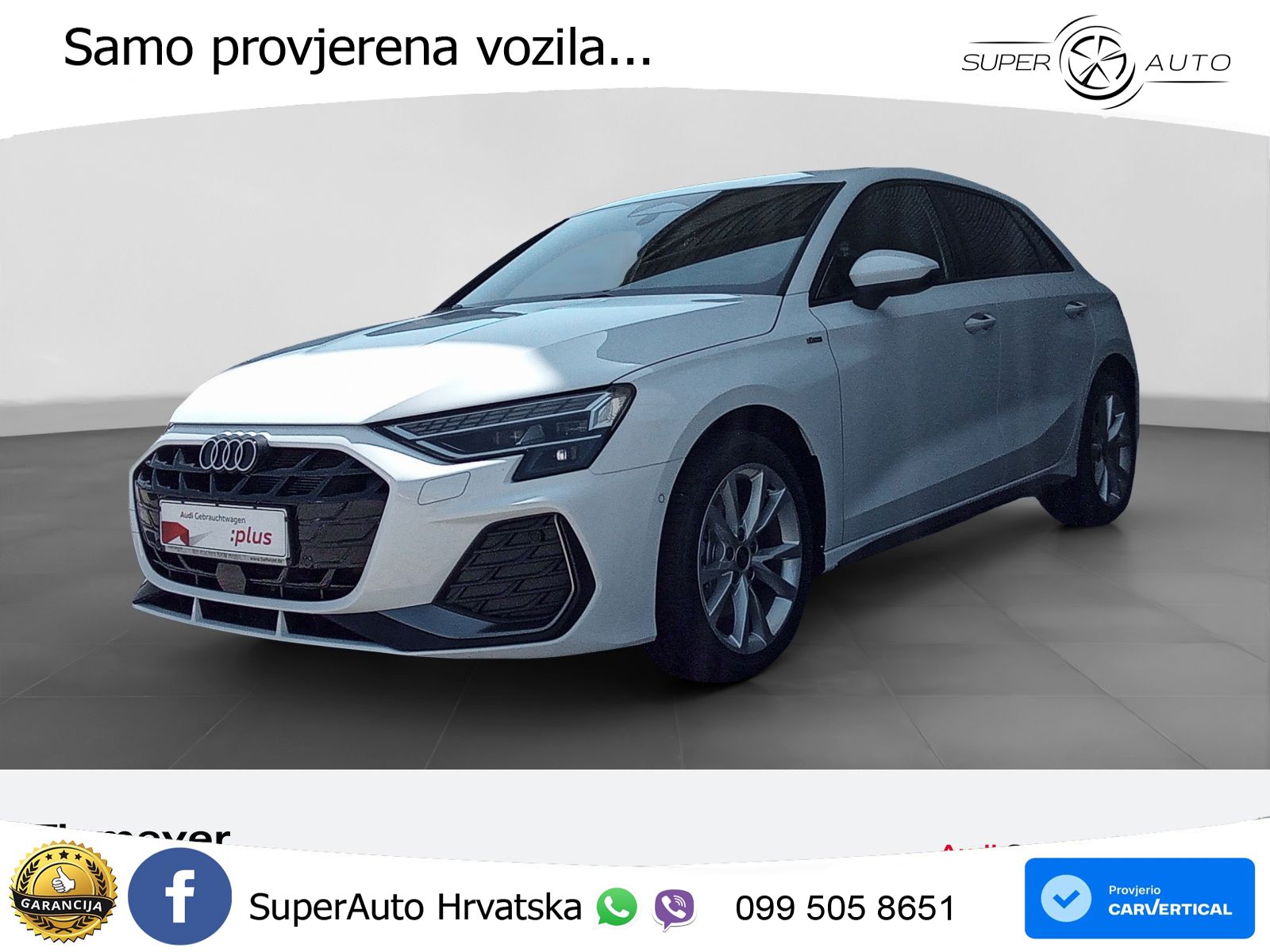 Audi A3 Sportback 40 TFSI (204 KS) quattro S tronic 2x S line