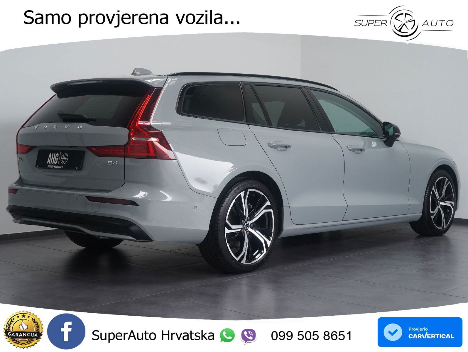Volvo V60 2.0 B4 Benzin DCT LED+GR SJED+ACC