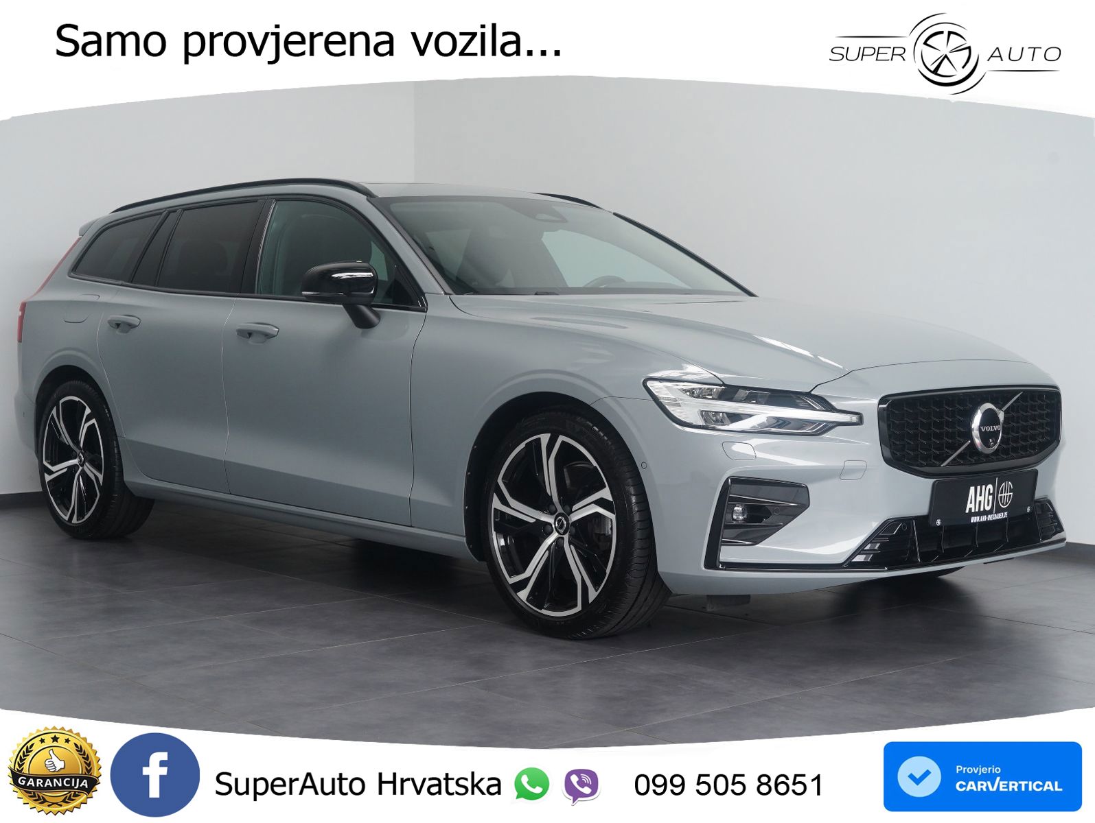 Volvo V60 2.0 B4 Benzin DCT LED+GR SJED+ACC