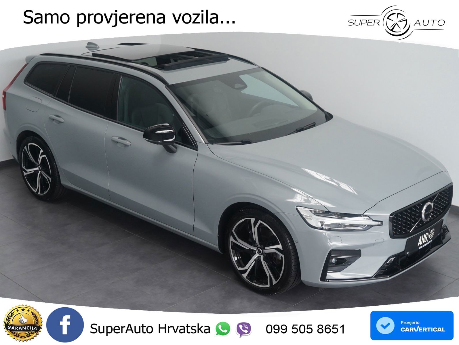 Volvo V60 2.0 B4 Benzin DCT LED+GR SJED+ACC