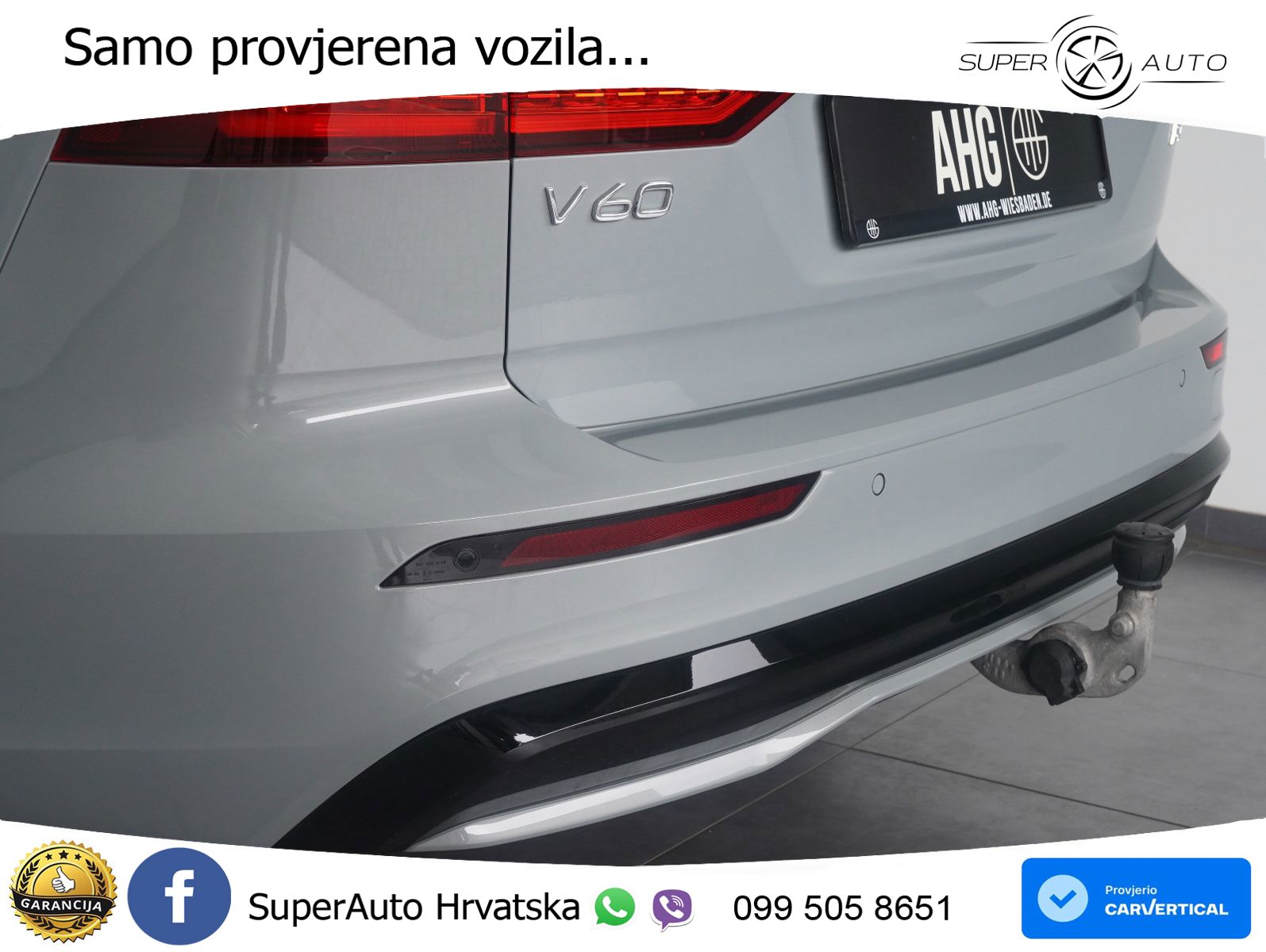 Volvo V60 2.0 B4 Benzin DCT LED+GR SJED+ACC