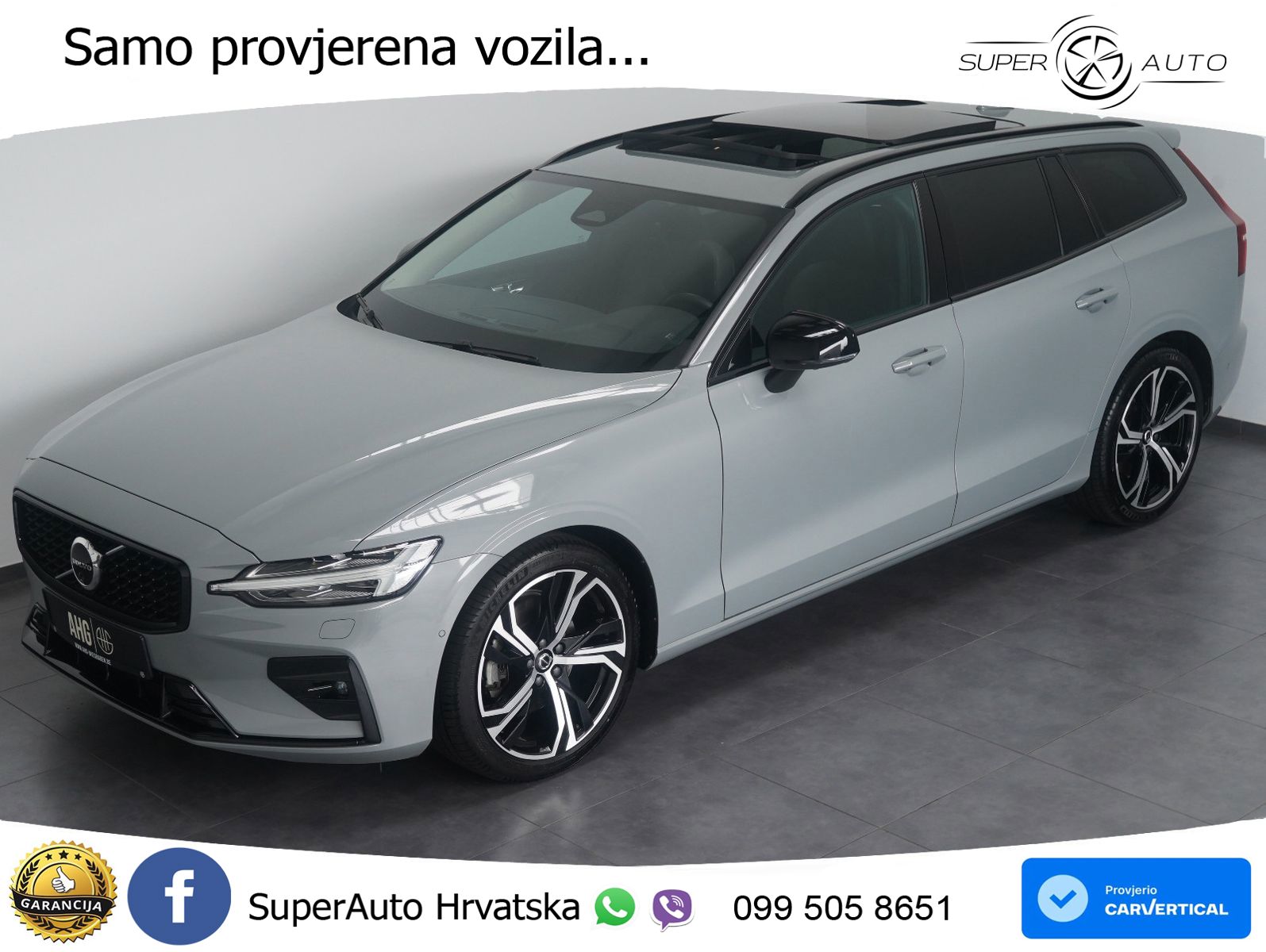 Volvo V60 2.0 B4 Benzin DCT LED+GR SJED+ACC