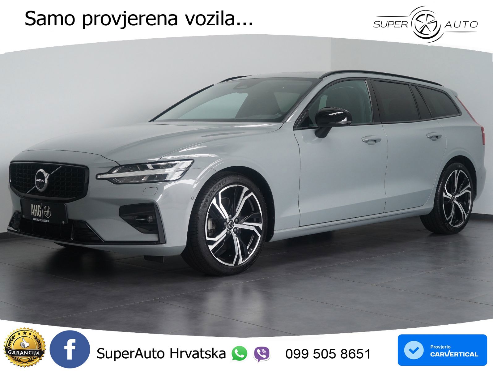 Volvo V60 2.0 B4 Benzin DCT LED+GR SJED+ACC