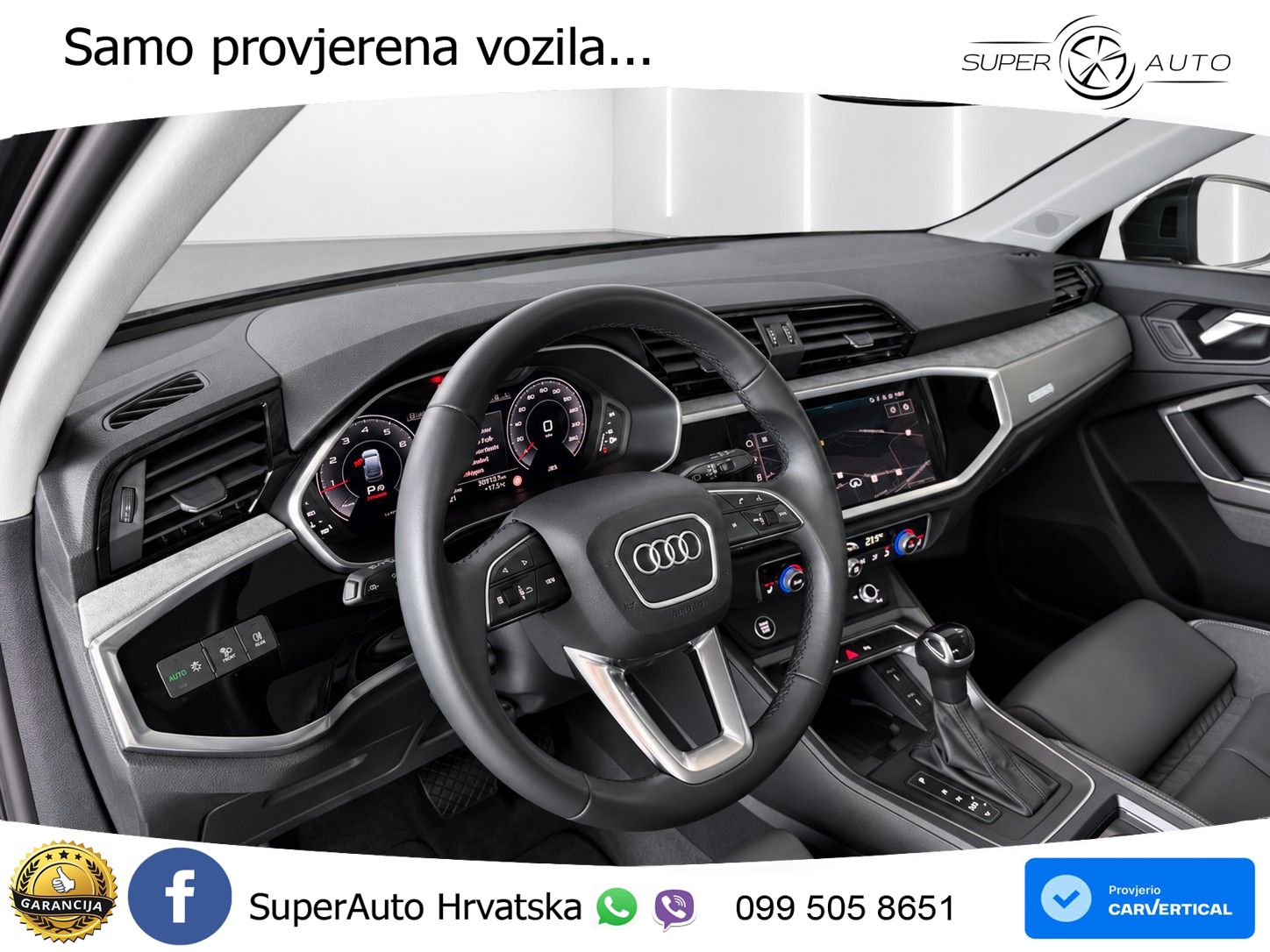 Audi Q3 Sportback 40 TFSI (190 KS) quattro S tronic S line MATRIX+GR SJED+KAM