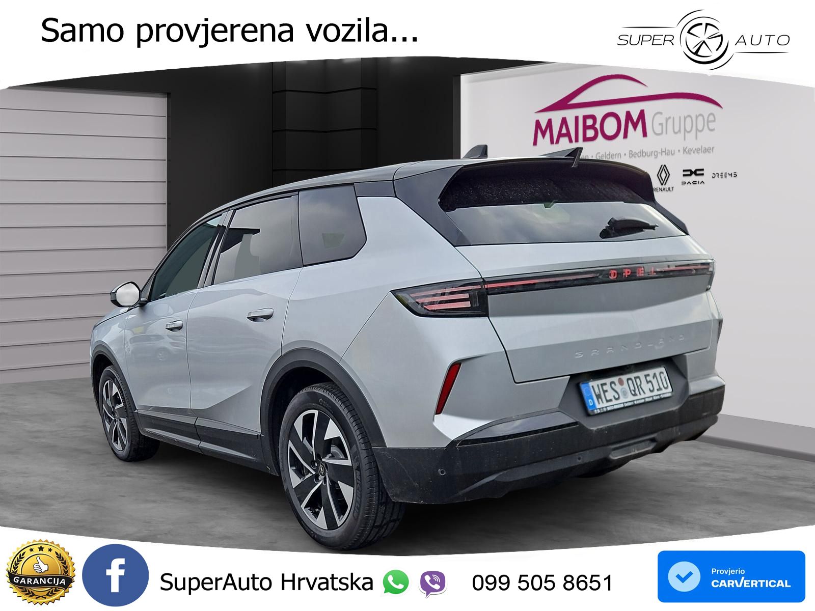 Opel Grandland 1.2 Turbo (136 KS)  e-DCT LED+GR SJED+ACC